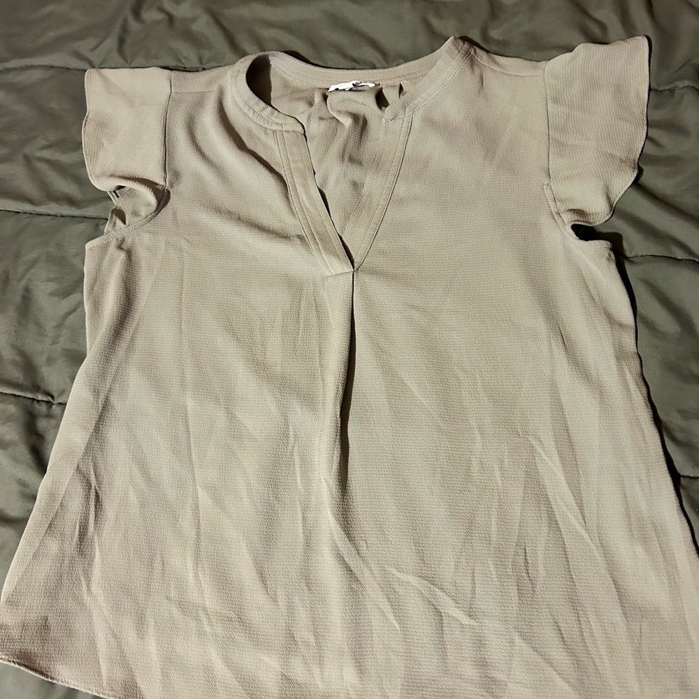 Calvin Klein Beige Women's Blouse